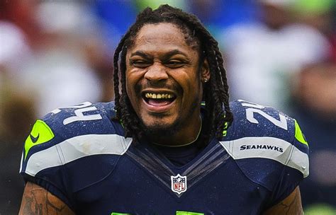 Marshawn Lynch paid an official visit to the Seahawks, but ...
