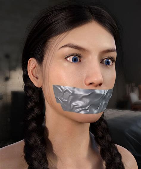 Duct Tape Gag For Genesis Female Render State
