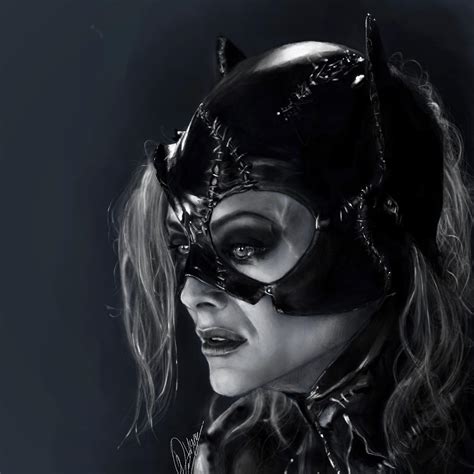 Fanartmichelle Pfeiffer As Catwoman Drawn By Me Rdccinematic