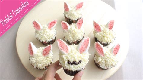Easy Rabbit Cupcakes Easter Treats Recipe Youtube