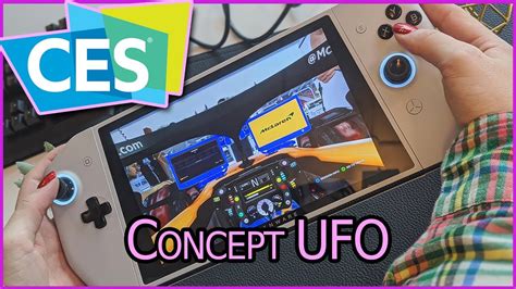 Hands On With The Alienware Concept Ufo Handheld Gaming Pc At Ces 2020