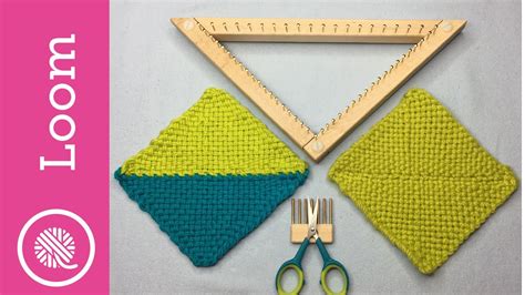 How To Weave A Triangle On A Loom Right Handed Plus Join To Weave