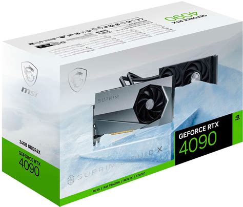 Msi Nvidia Geforce Rtx Suprim Liquid X G Gb Ddr X Pci Express