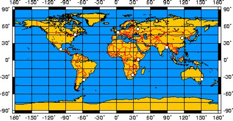 La latitud y longitud son números decimales con las siguientes características: PUEMAC. Cartografía y Matemáticas. Java Polo