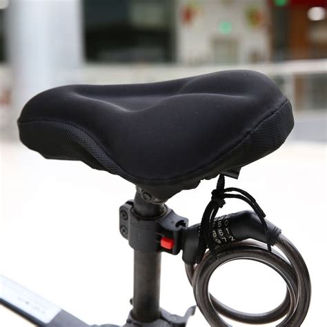 Hot 3d Silicone Gel Pad Soft Thick Bike Bicycle Saddle Covers Cycling Cycle Seat Cushion For