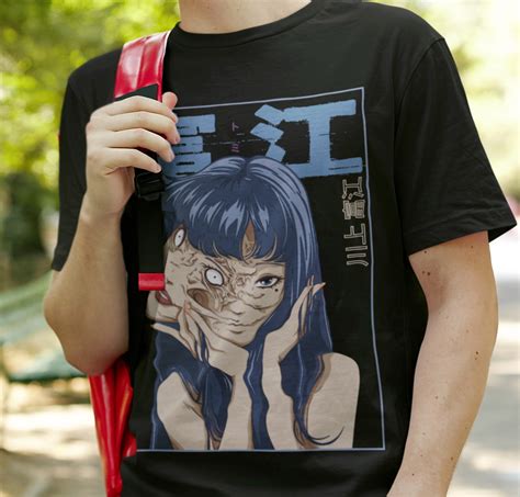 Tomie Junji Ito T Shirt Tomie Ito Junji Horror Ghost Demon Girl Cute