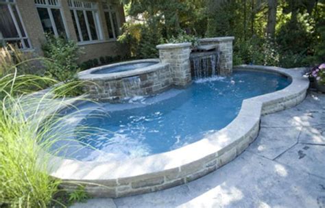 A plunge pool, a spa, or a. Top Tips to Design a Small Pool for a Family of Four ...