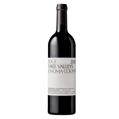 2021 Three Valleys, Ridge — The Wine Rooms Cambridge