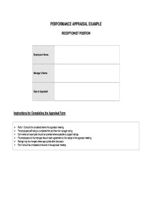 Annual performance review sample comments. hotel front desk employee evaluation form - Fillable & Printable Tax Templates to Download in ...