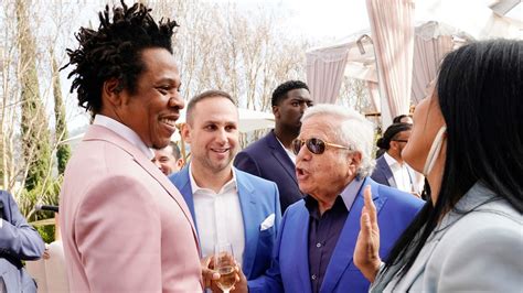 Jay Z Wears Pink Suit To Roc Nation Grammys Brunch