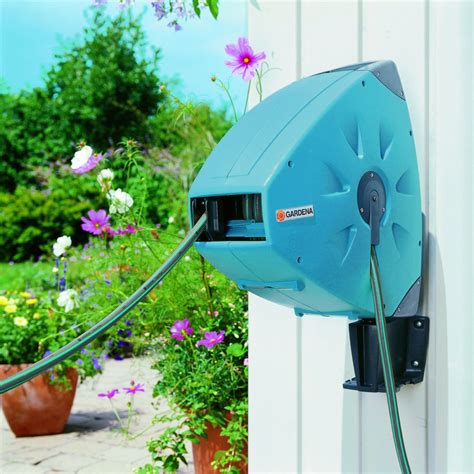 Gardena Wall Mounted Automatic Retractable Hose Reel The Green Head