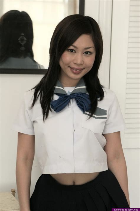 Yumi Lee Favorites Asian Schoolgirl Pinches Her Hard Nipples While Taking Off Her Uniform Yumi