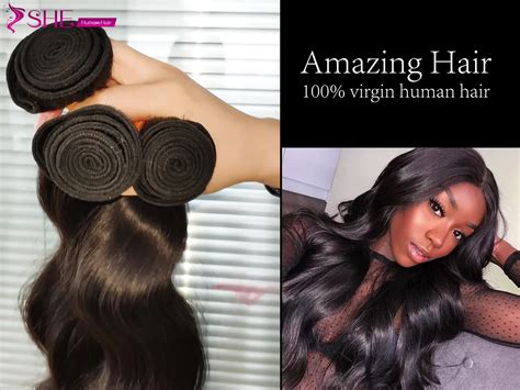 Ishe 10a Virgin Human Hair 100 Virgin Indian Hair Body Wave Hair Body