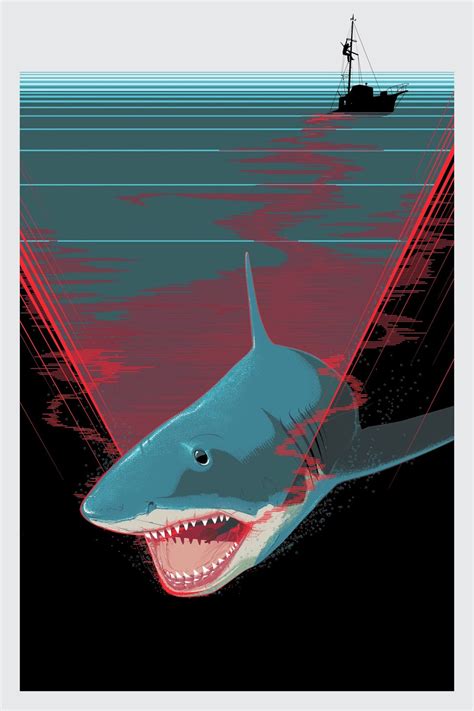 Inside The Rock Poster Frame Blog Jaws Smile You Son Of A Bitch Art