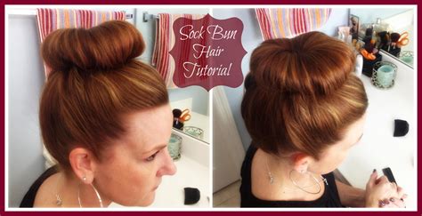 How To Do A Sock Bun Step By Step
