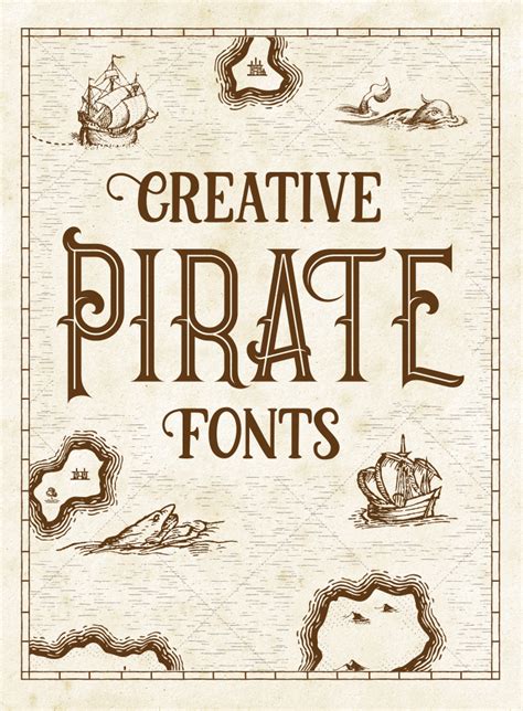 15 Legendary Pirate Fonts For Your Vintage Design Projects Creative