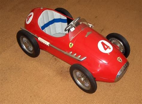 A Fine And Rare Child S Ferrari Indianapolis Pedal Car By Giordani