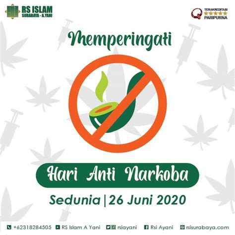 Memperingati Hari Anti Narkoba Sedunia Rs Islam Surabaya