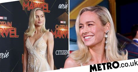 Brie Larson Wears Sweet Nod To Captain Marvel At World Premiere With