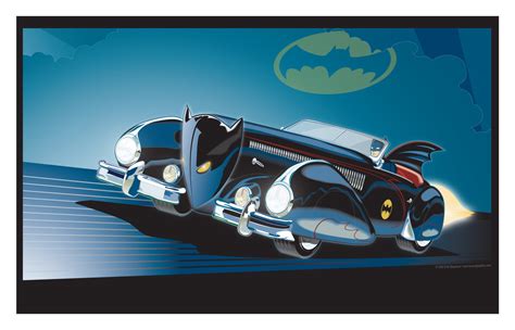 Batmobile Art Deco By Mercenarygraphics On Deviantart