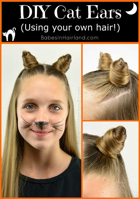 Diy Furry Cat Ears 7 Fun And Fashionable Diy Animal Ears That You