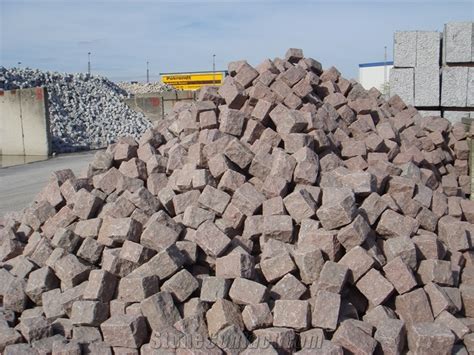 Magadi Red Granite Cube Stone And Pavers Paving Sets India From India