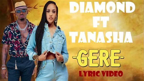 Diamond Platnumz Ft Tanasha Donna Gere Lyrics Youtube