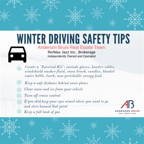 Winter Driving Safety Tips Winter Driving Tips Winter Driving