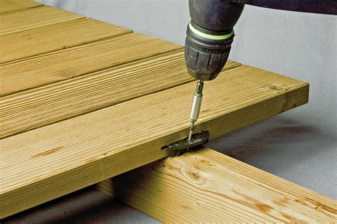Hidden Deck Fasteners For Pressure Treated Wood • Decks Ideas