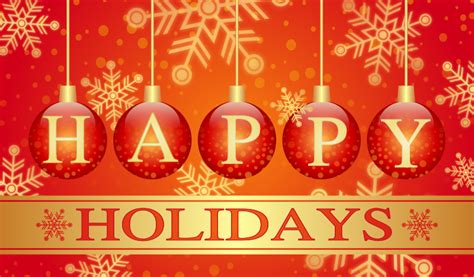 Happy Holidays Card Openclipart