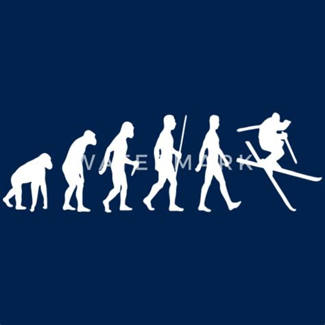 Evolution Ski Mens T Shirt Spreadshirt