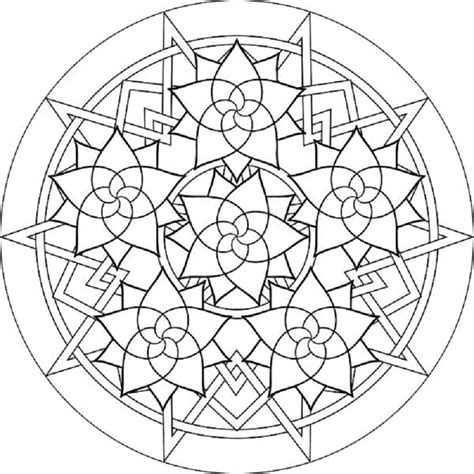 Luther Rose Coloring Page for Relaxing | Educative Printable