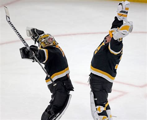 Bruins Notebook Jeremy Swayman Makes Short Work Of Rehab