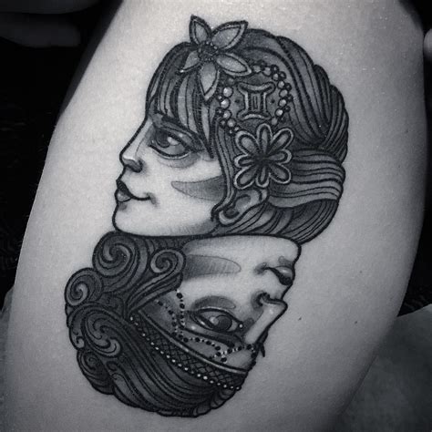 50 Best Gemini Tattoo Designs And Ideas For Men And Women 2019