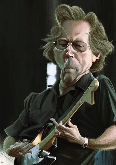 Eric Clapton Caricature Eric Clapton Celebrity Caricatures