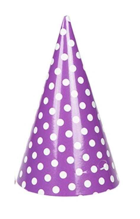 Small Dotted Purple Party Hats Cap69 Shophere