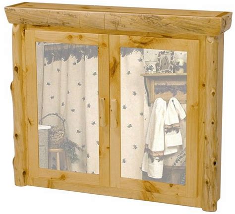 Check spelling or type a new query. Knotty Pine Medicine Cabinet ~ Log Bathroom Cabinets ...