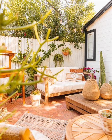 Our Favorite Patio Spaces Tips To Bring Boho Vibes To Outdoor Living