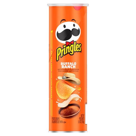 Buy Pringles Potato Crisp Buffalo Ranch Potato Crisps Pack Of 3 596