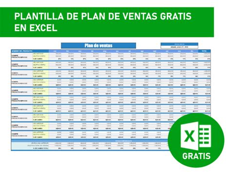 Plantilla De Excel De Plan De Ventas Mensual Plantillas De Excel Images
