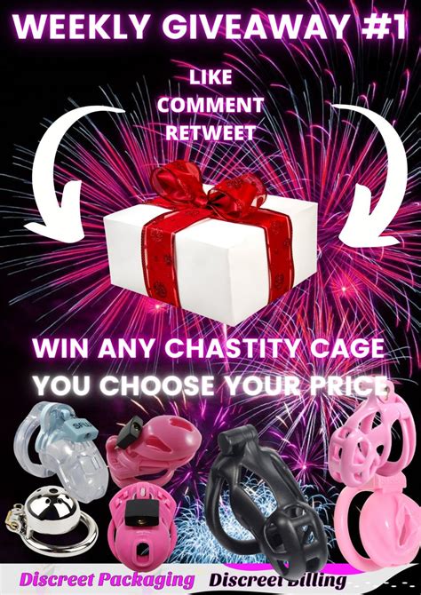 The Sissy Market™ On Twitter Weekly Giveaway 1 Win Any Chastity Cage You Like Simply Like