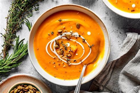 Easy Butternut Squash Soup Healthy Two Peas And Their Pod