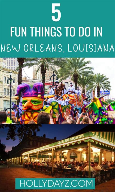 5 Fun Things To Do In New Orleans Louisiana Fun Things To Do