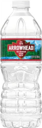 Arrowhead Mountain Spring Bottled Water 169 Fl Oz Qfc