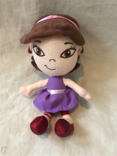 Little Einsteins June Doll Stuffed Plush Soft Toy Bean Bag 9 Disney