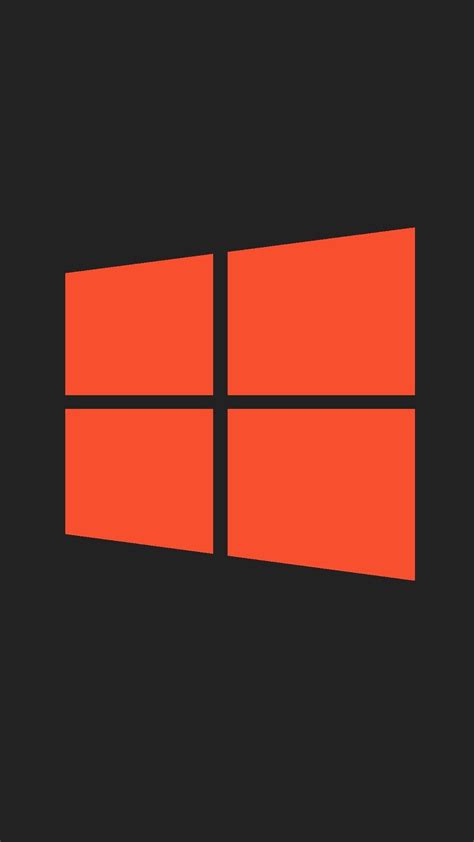 1080x1920 Windows Computer Windows 10 Original Orange Stock For