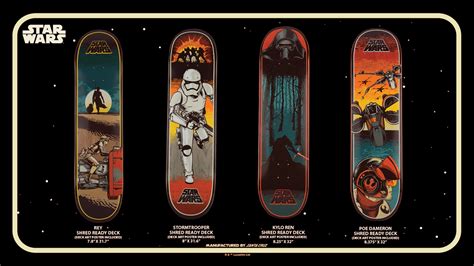 Powell peralta skateboard deck 80s vintage collection collector fedex f/s. Santa Cruz x Star Wars: Episode VII Skateboard Collection ...