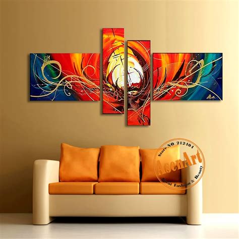 Buy Abstract Canvas Oil Painting Handmade Modern