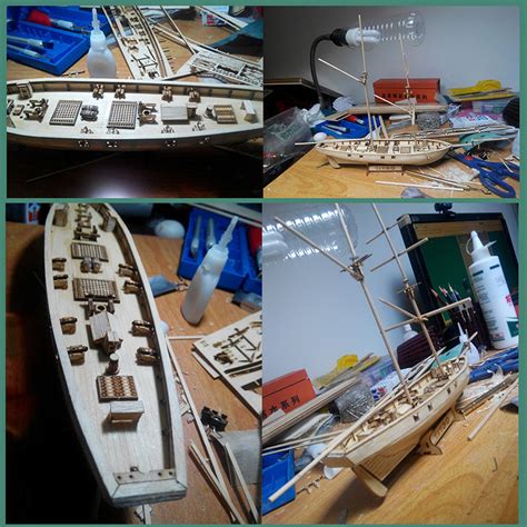 Ship Assembly Model Diy Kits Wooden Sailing Boat Decoration Wood Kids