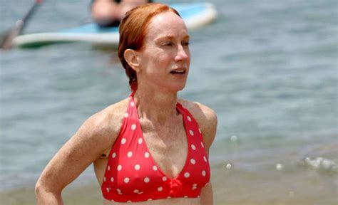 Kathy Griffin In Hawaii In A Bikini The Blemish